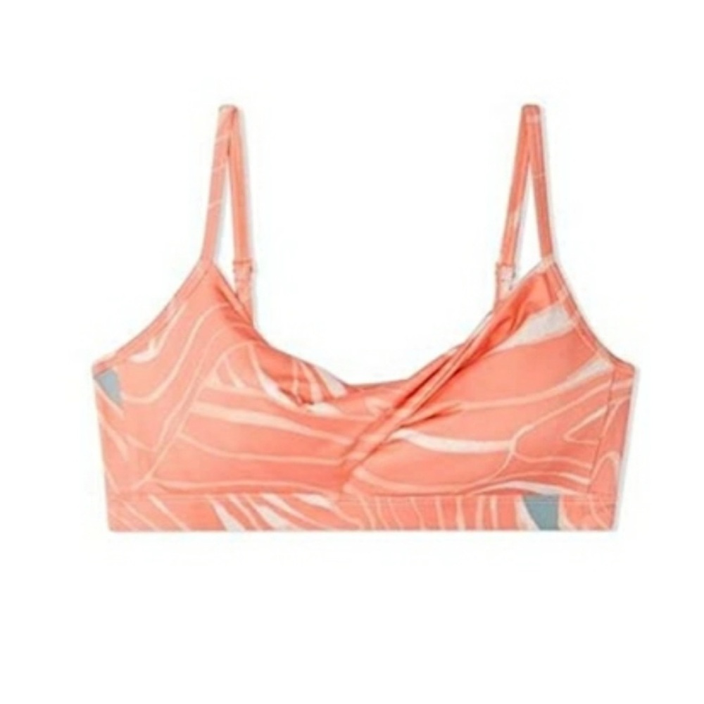 Joylab coral gray sports bra XS